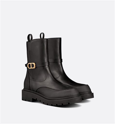 dior empreinte boot|Dior Empreinte Ankle Boot Black Calfskin and Rubber.